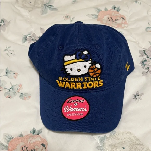 Warriors Hello Kitty Night Baseball Hat Cap NBA 2026 SGA m57357294014_1.jpg main image 2
